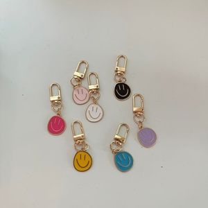 Smiley face keychain